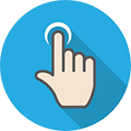 one click icon